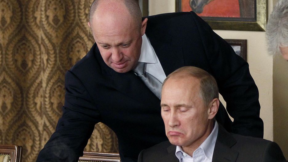 Jewgienij Prigożyn i Władimir Putin
