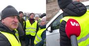 Incydent na proteście rolników. "Pojawili się nagle"
