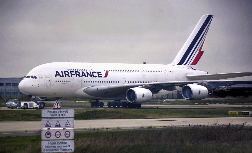 Samolot należący do linii Air France