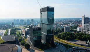 Katowice. Prace finiszują, najwyższy budynek w regionie prawie gotowy