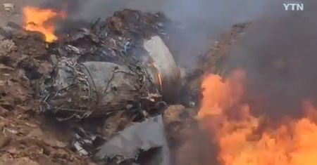 Amerykański F-16 rozbił się. Runął tuż przy bazie w Osan