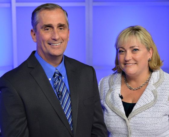 brian krzanich nowy ceo renee james nowa prezydent intel