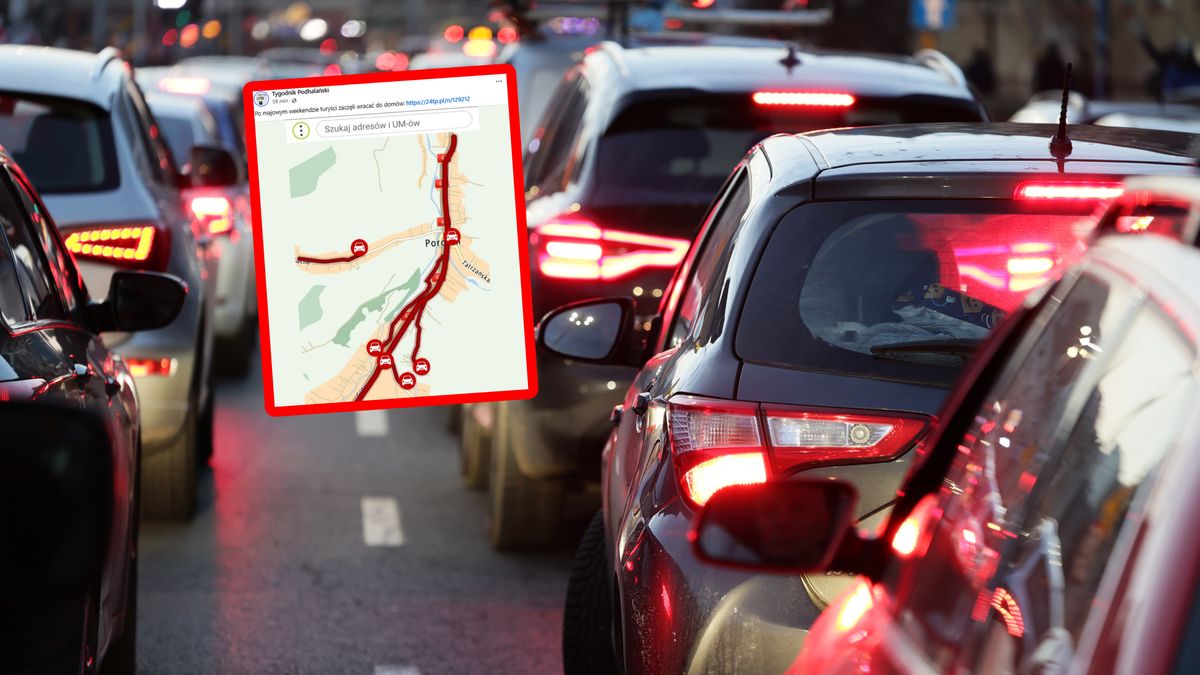 Turyści wracają do domów.