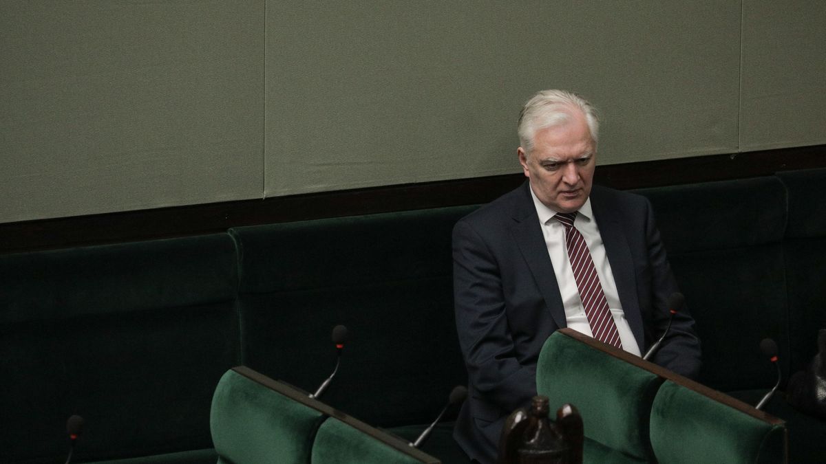 Warszawa 27.04.2022. 53. Posiedzenie Sejmu IX kadencji. N/z Jaroslaw Gowin.