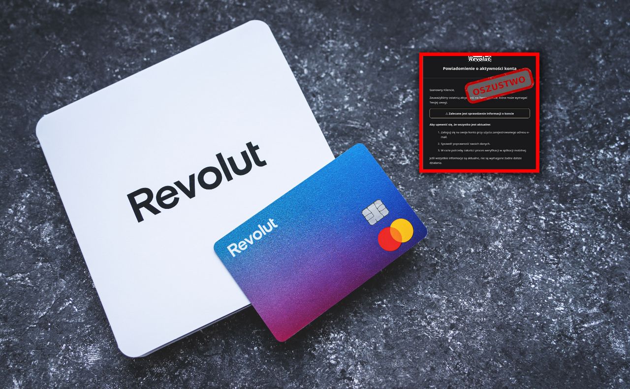 CERT Polska ostrzega. Oszuści podszywają się pod Revolut