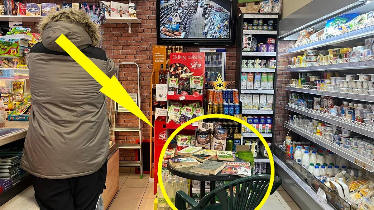 W sklepie utworzono "kącik czytelnika" 