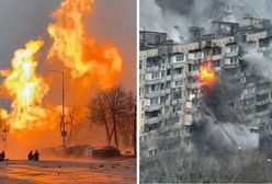 Cała Ukraina na "czerwono". Ogień w Kijowie