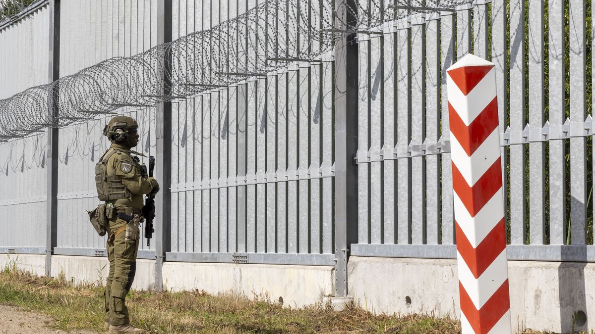 Żołnierz ranny na granicy polsko - białoruskiej