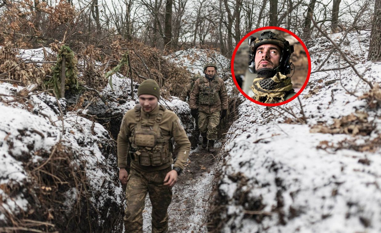 Polak zdradził kulisy życia w okopach. "Jest ciężko"