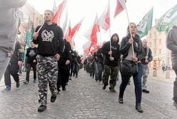 Protest przeciw obecności ONR na szkolnej uroczystości