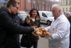 Poznań przed wielkim jedzeniem rogali świętomarcińskich