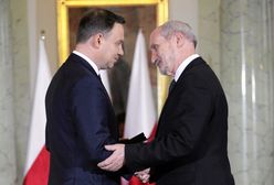 Prezydent Duda spotka się z Antonim Macierewiczem 31 marca. Tematem będą listy ws. działań szefa MON w wojsku