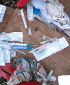 Student z Poznania biorący sterydy nie wiedział, co zrobić ze zużytymi strzykawkami i igłami, więc wyrzucił je w pobliżu placu zabaw