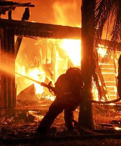 Tragiczny pożar w Komorowie koło Pruszkowa. Nie żyją 3 osoby