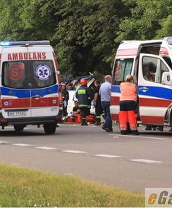 Tragiczny wypadek ukraińskiego autobusu na obwodnicy Garwolina