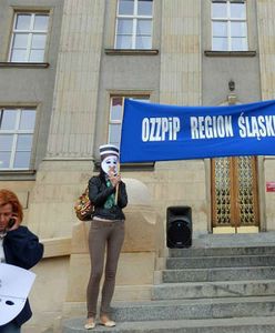 Protest pielęgniarek na Śląsku