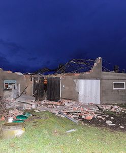 Wichury nad Polską. Dwie osoby ranne, zniszczone budynki i zerwane linie energetyczne