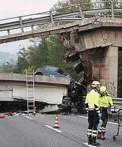 W Lombardii na północy Włoch runął wiadukt. Jedna osoba zginęła, cztery zostały ranne
