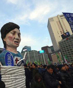 Setki tysięcy Koreańczyków na ulicach Seulu. Domagali się dymisji prezydent Park Geun Hie. "To narodowa hańba"