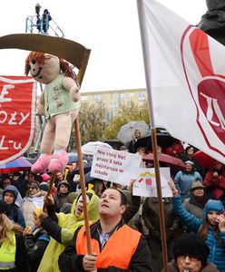 Protest nauczycieli upolityczniony? ZNP: próbują nas podzielić