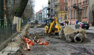 Remont za remontem, a krakowianie stoją w korkach