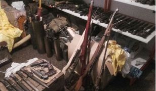 Kardiolog z Lublina usłyszał zarzuty. Miał w domu prawdziwy arsenał