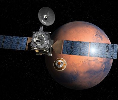 Lądownik misji ExoMars osiadł na powierzchni Marsa