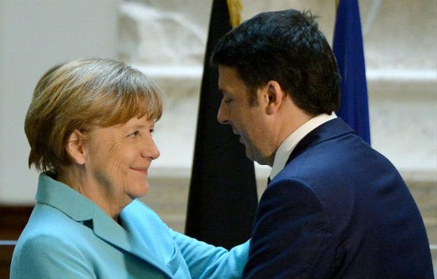Angela Merkel i Matteo Renzi