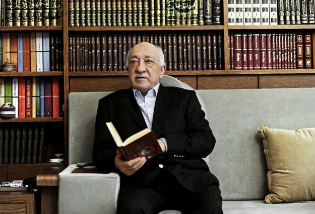 Fethullah Gulen w swojej rezydencji w Pennsylwanii, 2014 r.