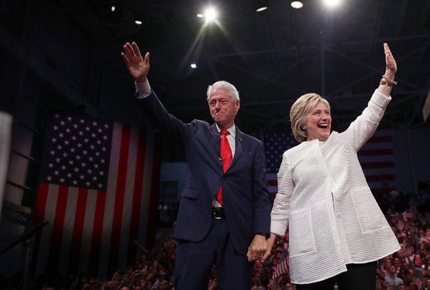 Bill i Hillary Clintonowie