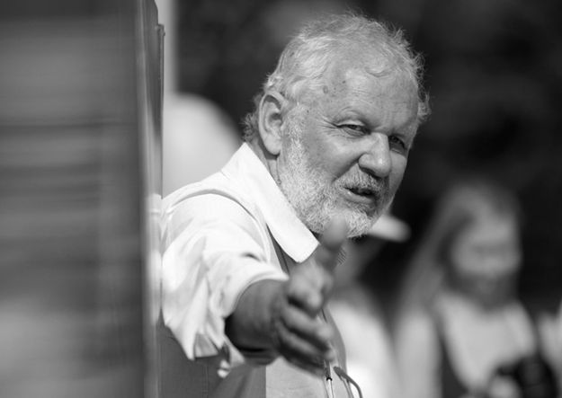 Prof. Krzysztof Skóra w Helu w 2012 r.