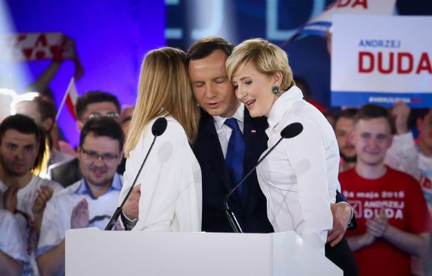 Żona i córka Andrzeja Dudy w najnowszym spocie kandydata PiS na prezydenta