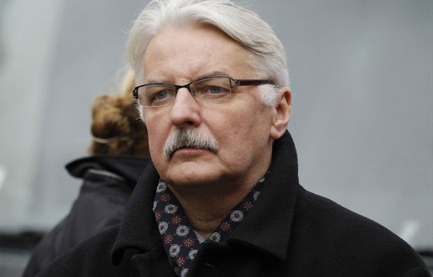 Minister spraw zagranicznych Witold Waszczykowski