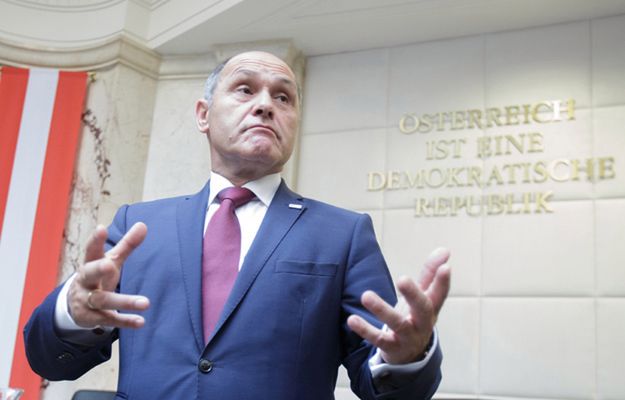 Szef MSW Austrii Wolfgang Sobotka