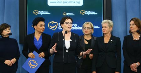 Posłanki PO apelują o udział w ogólnopolskim strajku kobiet