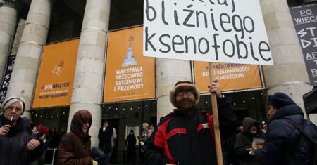 Pod hasłem "Polska przeciwko rasizmowi i przemocy" manifestowano w Warszawie