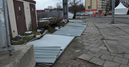 Bilans wichur nad Polską. 2828 interwencji straży pożarnej, siedem osób rannych
