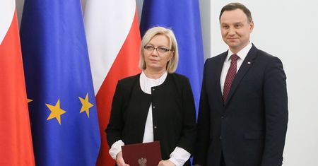 Sędzia Julia Przyłębska ośmieszyła prezydenta Andrzeja Dudę?