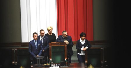 Pierwsze posiedzenie Sejmu po wybuchu kryzysu politycznego