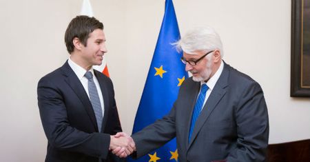 Robert Grey nie pracuje już w MSZ
