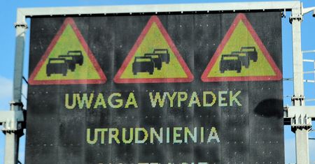 Wypadek 5 tirów na autostradzie A4. Droga zablokowana pod Wrocławiem