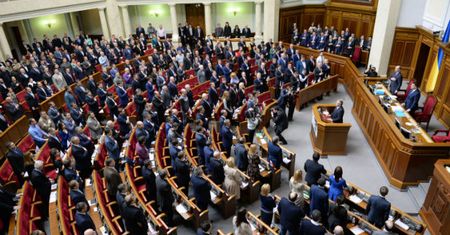 Bronisław Komorowski w ukraińskim parlamencie