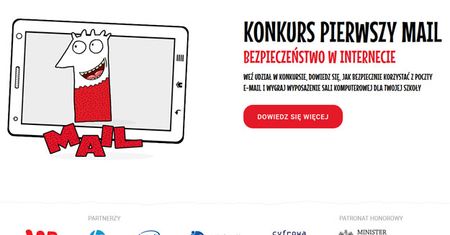 Pierwszy Mail. Bezpieczeństwo w Internecie