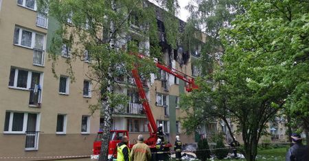Policjant uratował życie dziecku i babci. Wybuch gazu w Nowym targu mógł się skończyć tragicznie