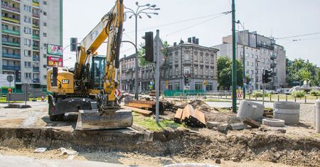 Modernizacja sosnowieckiej arterii przedłuży się o tydzień