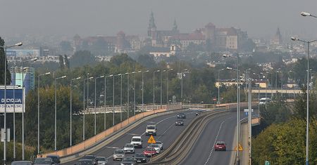 Silne mrozy odpowiadają za niespotykany smog