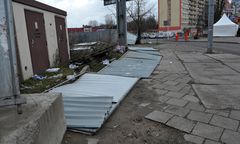 Bilans wichur nad Polską. 2828 interwencji straży pożarnej, siedem osób rannych