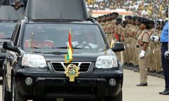 Administracja nowego przywódcy Ghany nie może doliczyć się ponad 200 aut z prezydenckiej floty