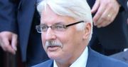Waszczykowski: niebezpieczny precedens; kompromis zły dla Polski