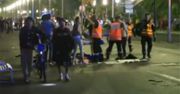 Zamach w Nicei. Amatorskie nagranie skutków ataku terrorystycznego